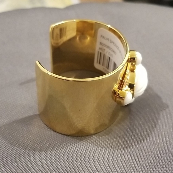 💕TRINA TURK💕 Palm Springs Stone Cuff Bracelet - Picture 8 of 10